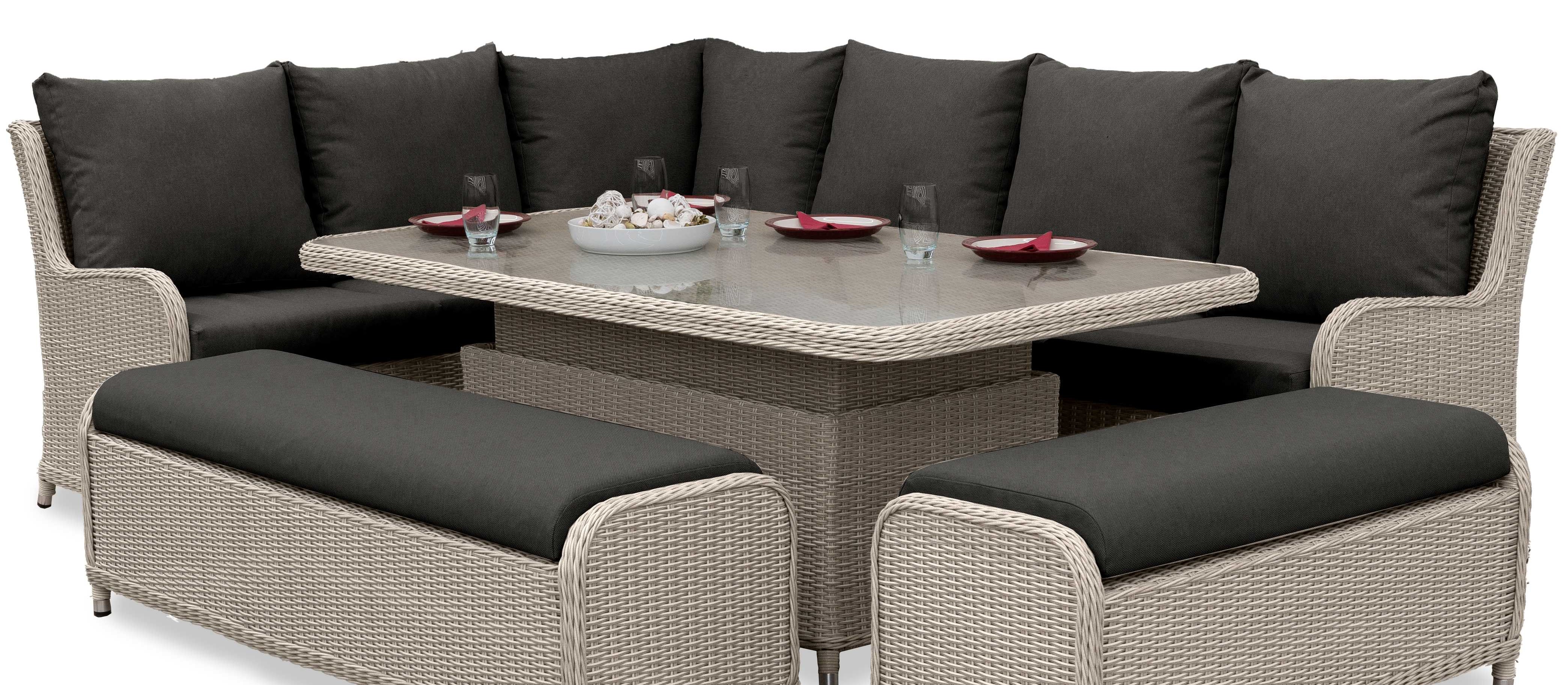 Rattan Casual Corner Dining Sets header banner