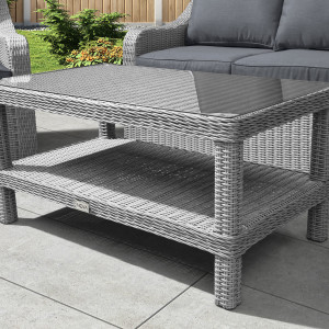 Nova - Heritage White Wash Harper Sofa Set - 2 Seater