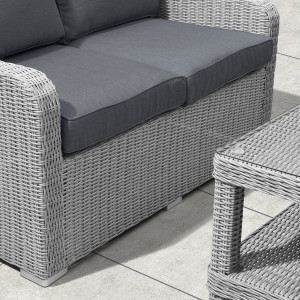 Nova - Heritage White Wash Harper Sofa Set - 2 Seater